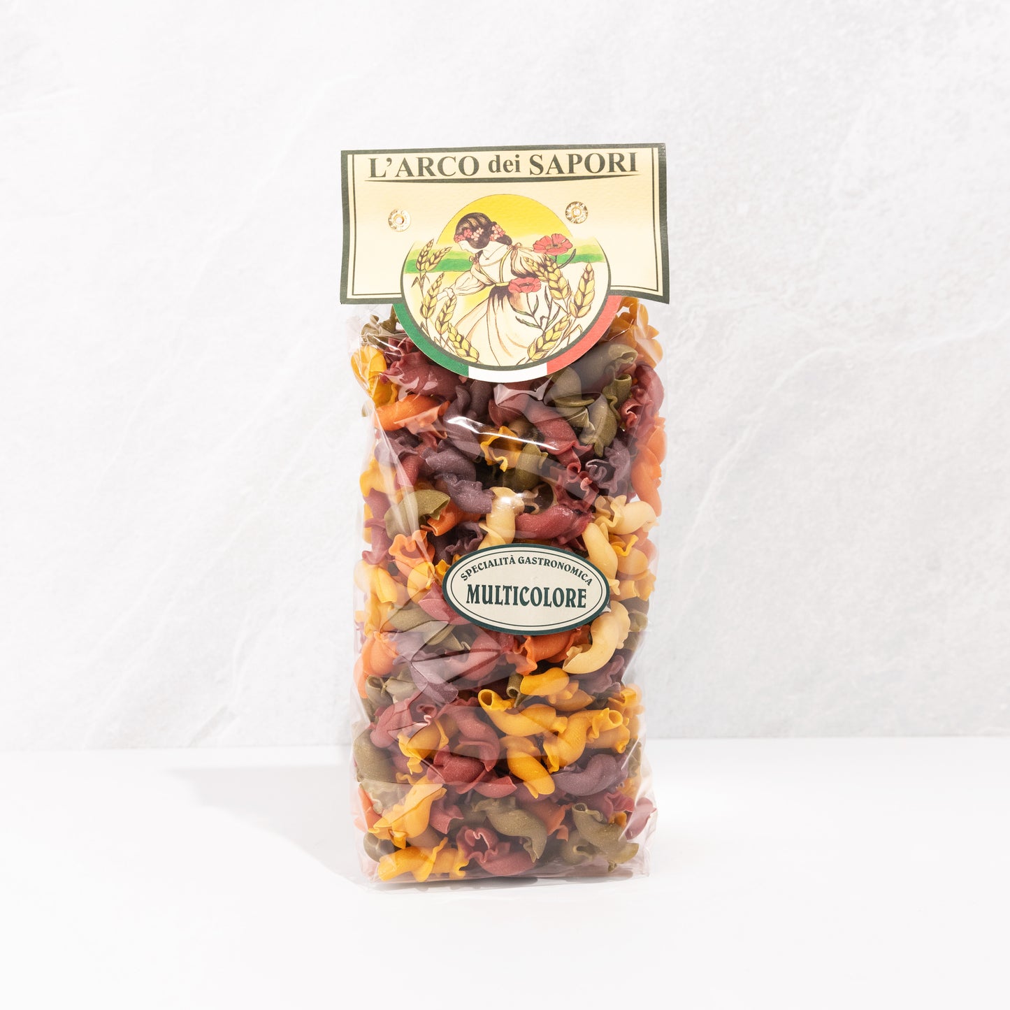 Bell shaped dried pasta
