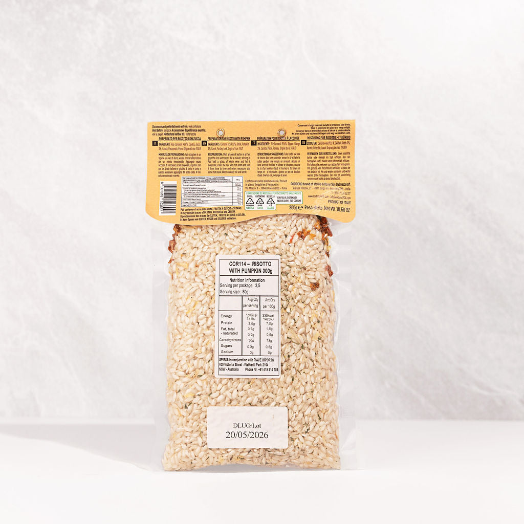 Imperfect Instant Risotto With Pumpkin