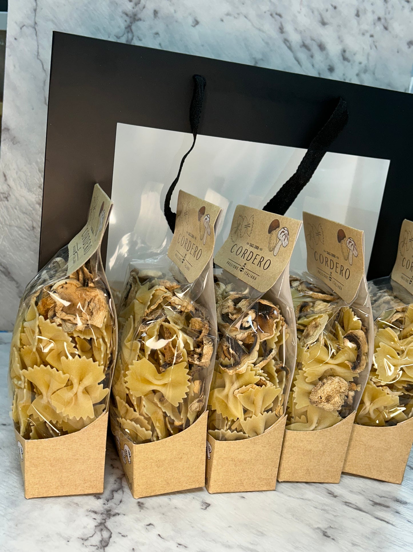 The Assaggi Mixed Mushroom pasta pack