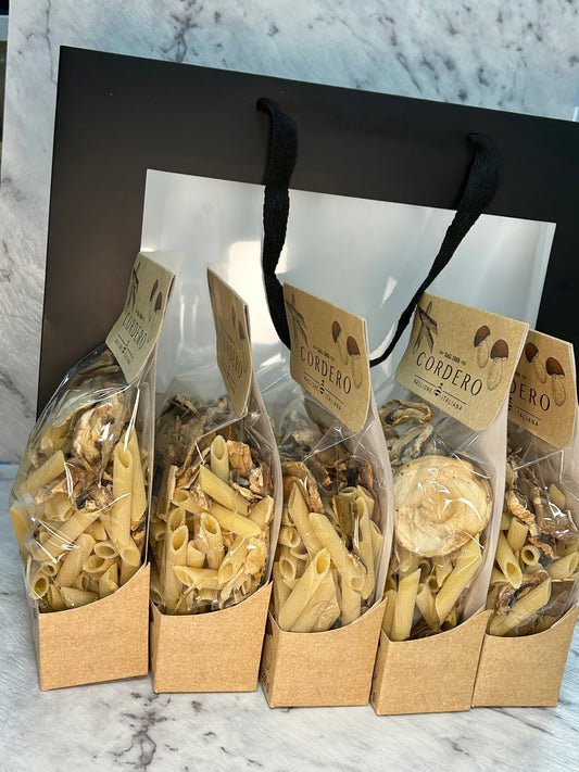 The Assaggi Penne with Porcini pasta pack