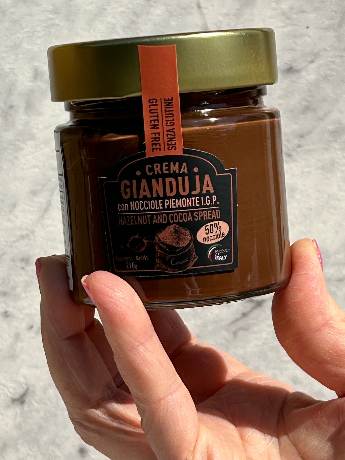 Gianduia chocolate spread