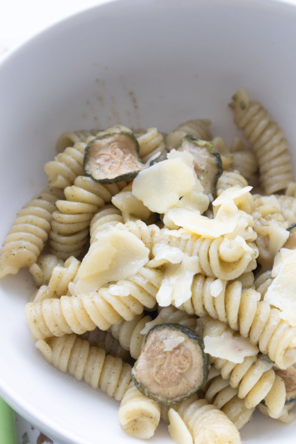 Pasta Arisata Fusilli with zucchini and pesto