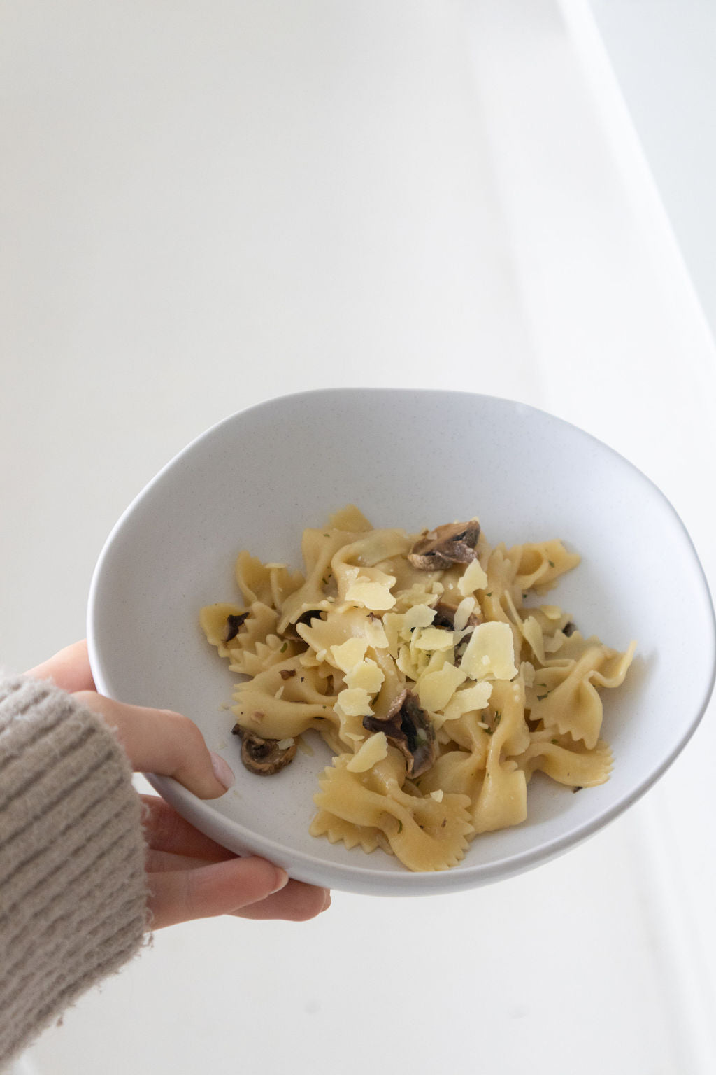 Pasta Arisata  Farfalle with mixed mushroom