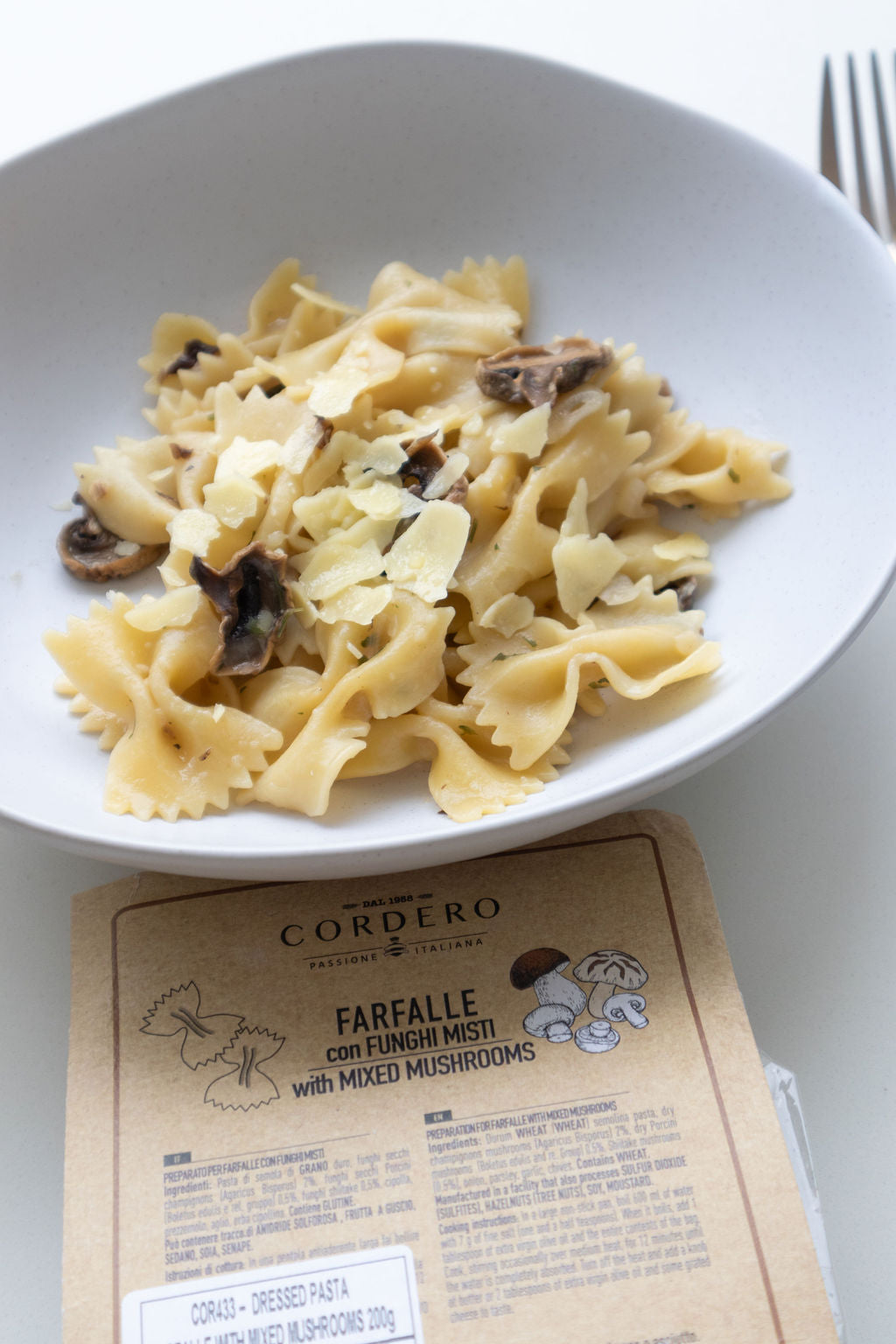 The Assaggi Mixed Mushroom pasta pack