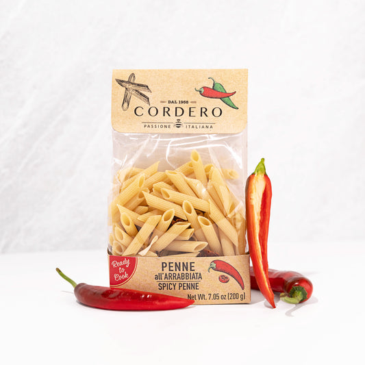 The Assaggi Spicy Penne pasta pack