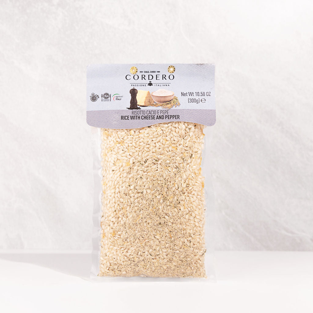 Instant Risotto With Cacio e Pepe