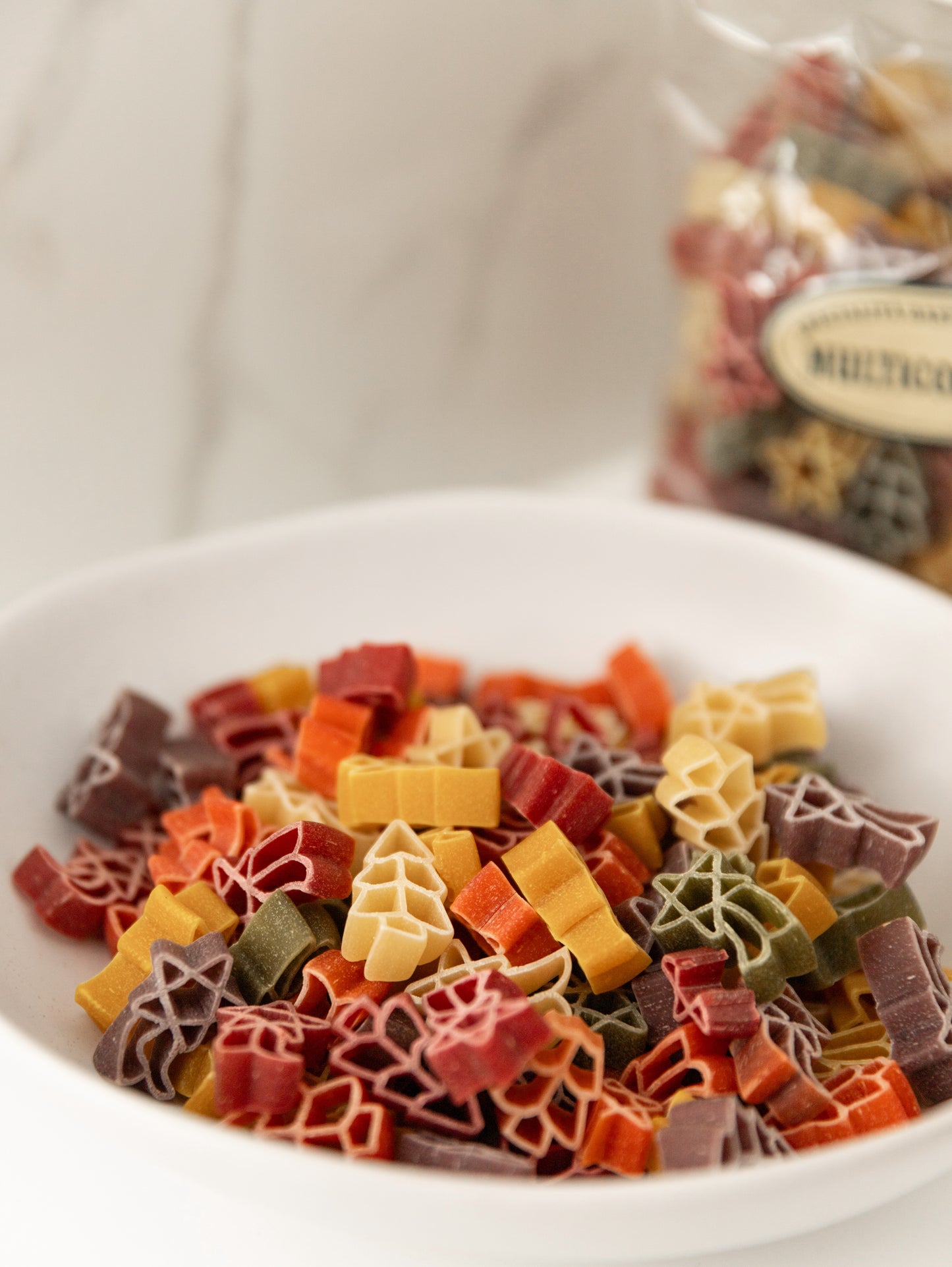 Christmas tree pasta